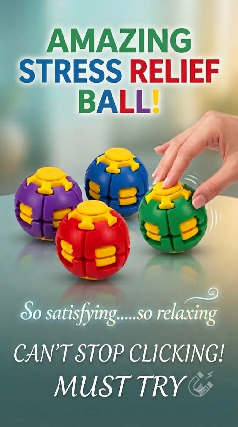 Stress Relief Spinner Ball - Image 2